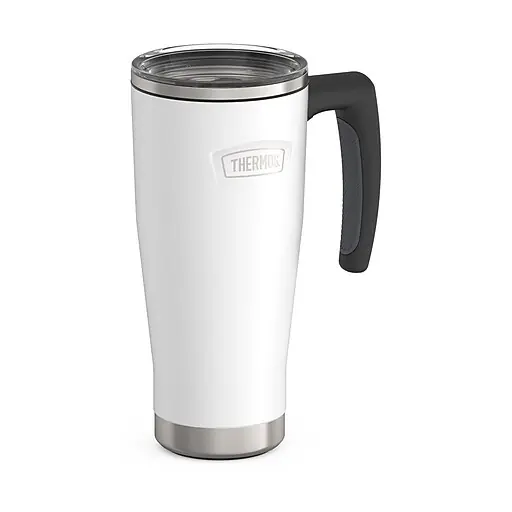 Thermos Icon Stainless Steel Vacuum Insulated Travel Mug, 18 oz., White (EAIS1162WH4) Free Returns