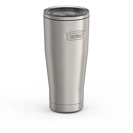 Thermos Icon Stainless Steel Vacuum Insulated Tumbler with Slide Lock Lid, 18 oz., Matte Stainless (EAIS1152MS4) Reduced Price