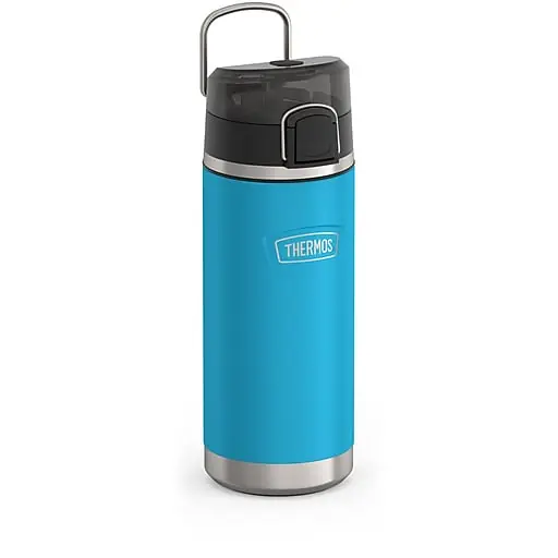 Exclusive Thermos Icon Stainless Steel Vacuum Insulated Water Bottle, 18 oz., Dark Teal (EAIS2504DT4)
