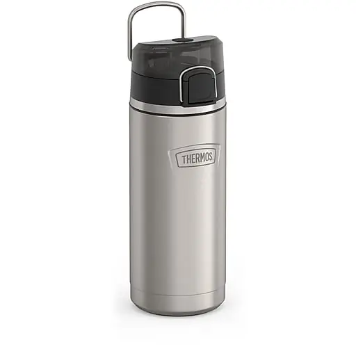 Trusted Brand Thermos Icon Stainless Steel Vacuum Insulated Water Bottle, 18 oz., Matte Stainless (EAIS2502MS4)