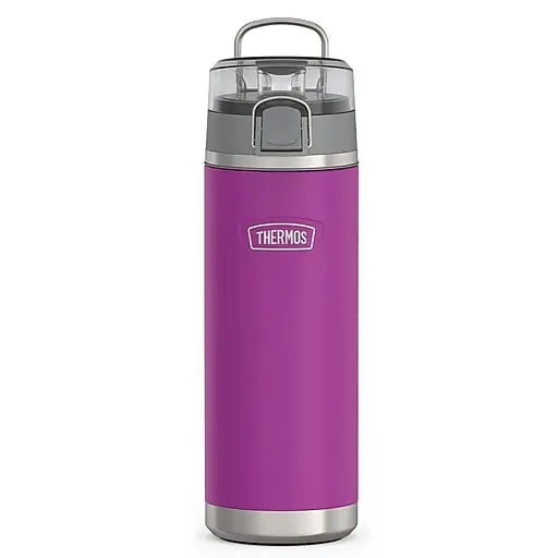 Thermos Icon Stainless Steel Vacuum Insulated Water Bottle, 24 oz., Plum (EAIS2204PL4) Premium