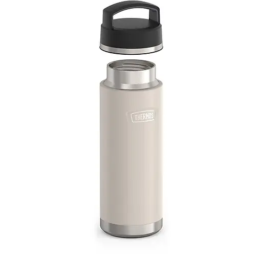 High Quality Thermos Icon Stainless Steel Vacuum Insulated Water Bottle, 24 oz., Sandstone (EAIS2002SN4)