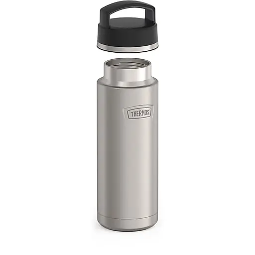 Final Sale Thermos Icon Stainless Steel Vacuum Insulated Water Bottle, 24 oz., Stainless (EAIS2002MS4)