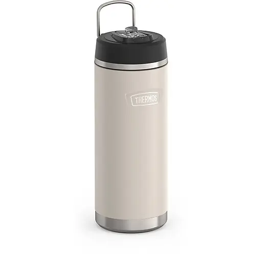 Markdown Thermos Icon Stainless Steel Vacuum Insulated Water Bottle, 32 oz., Sandstone (EAIS2332SN4)