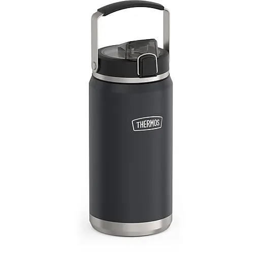 Thermos Icon Stainless Steel Vacuum Insulated Water Bottle, 64 oz., Granite (EAIS2402GT4) Editor’s Pick