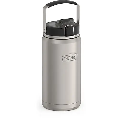 Top Rated Thermos Icon Stainless Steel Vacuum Insulated Water Bottle, 64 oz., Matte Stainless (EAIS2402MS4)