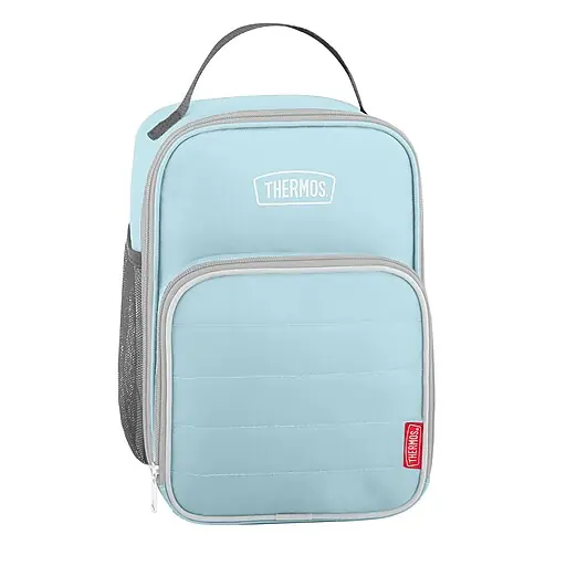 New Release Thermos Kids Icon Series Insulated Soft Lunch Bag, Light Blue (C42401004GCST)