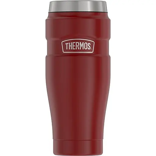 Time-Limited Thermos King Stainless Steel Vacuum Insulated Travel Mug, 16 oz., Rustic Red (EASK1000MR4)
