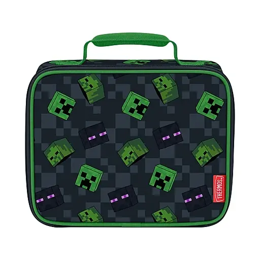 Thermos Minecraft Lunch Kit, Gray/Green (K223055006ST) Holiday Sale