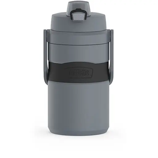 Thermos Plastic Double Wall Insulated Water Bottle, 32 oz., Charcoal (EATP4801CH4) Brand New