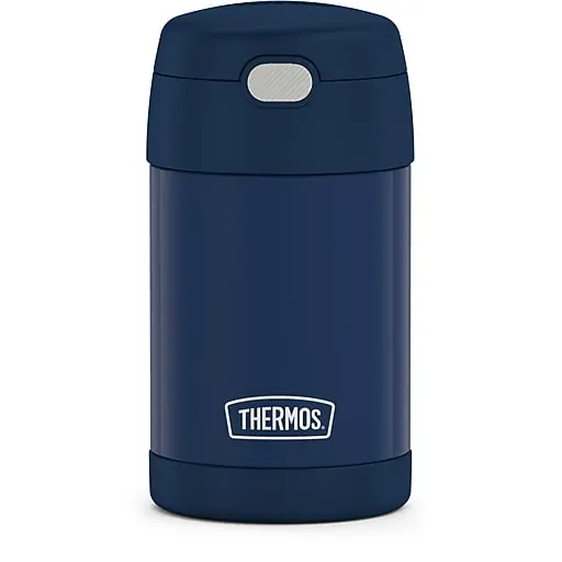 Markdown Thermos Stainless Steel Insulated Food Jar, Navy Blue, 16 oz. (EAF31104NY6)