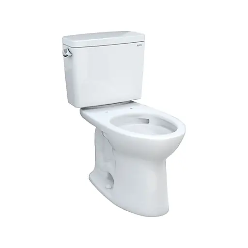 Limited Offer Toto Drake 1.28 gal. Tornado Flush Two-Piece Toilet, Cotton (CST776CEFG#01)