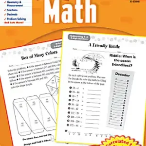 Warranty Included Scholastic Success With: Math Workbook, Grade 4