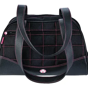 Mobile Edge Sumo DuffelMediumduffle bagballistic nylon, faux leatherblack with pink stitching Direct From Factory