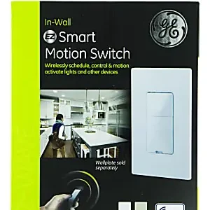 GE Z-Wave Plus Smart Motion In-Wall Tap Switch, White, 26931 Discount