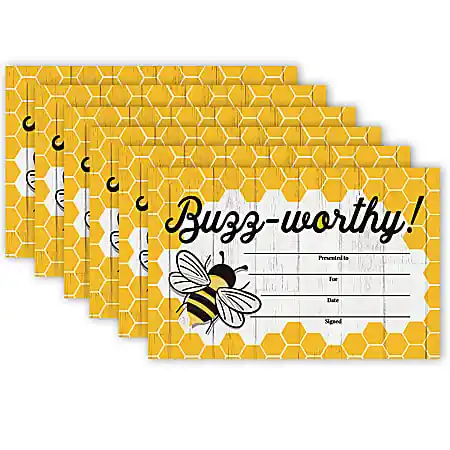 Eureka Recognition Award, The Hives, 36 Per Pack, Set Of 6 Packs Super Sale