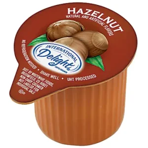 International Delight Liquid Coffee Creamer, Hazelnut Flavor, 0.987 Oz, Carton Of 192 Latest