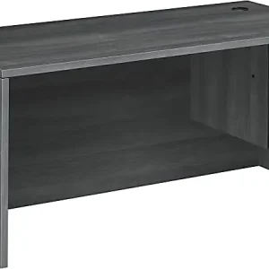Modern HON&reg; 10500 66"W Right-Pedestal Computer Desk, Gray