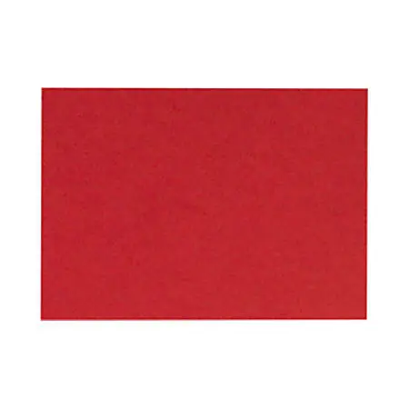 LUX Flat Cards, A2, 4 1/4" x 5 1/2", Ruby Red, Pack Of 50 Free Returns