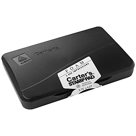 Avery&reg; Carter's&trade; Foam Stamp Pad, 2-3/4" x 4-1/4", Black Place Order