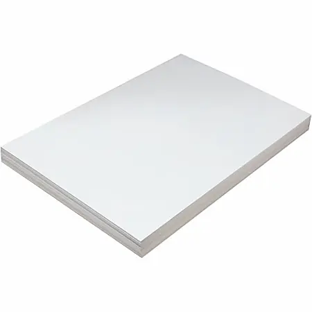 Wholesale Pacon&reg; Tag Board, 12" x 18", 150 Lb, White, Pack Of 100