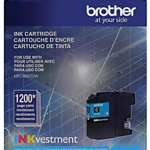 Brother&reg; LC10 Cyan High-Yield Ink Cartridge, LC10EC Certified