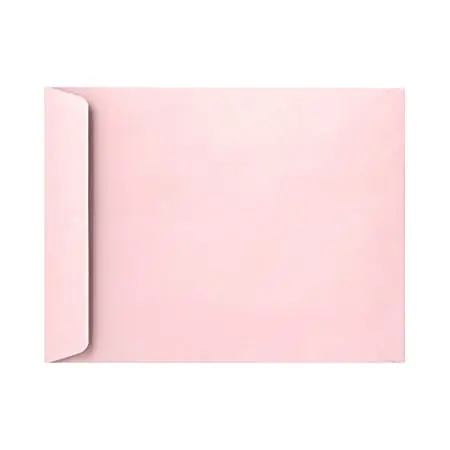 LUX Open-End 9" x 12" Envelopes, Peel & Press Closure, Candy Pink, Pack Of 50 Wholesale