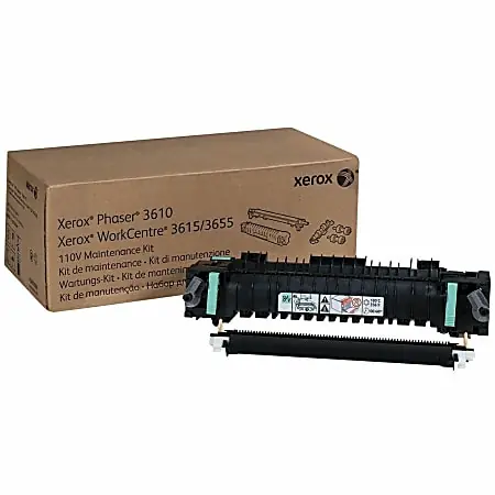 Xerox 110V Fuser Maintenance Kit Phaser 3610/WorkCentre 3615 (includes 110V Fuser, Bias Transfer Roller), Long Life Item, Typically Not Required Free Shipping