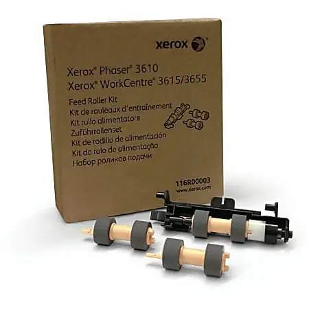 Clearance Genuine Xerox Media Tray Roller Kit For The Phaser 3610/WorkCentre 3615/VersaLink B400/B405 (includes 2 Feed Rolls- 116R00003