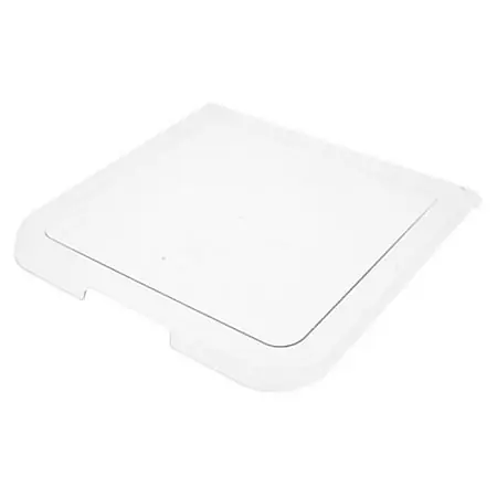 Cambro Ingredient Bin Lid Front Panel, White Final Sale