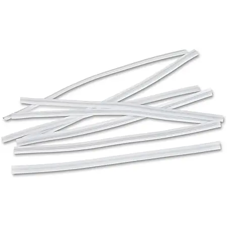 Tatco Reusable Vinyl Twist Ties - 6" Length - Vinyl, Metal - 2000 / Pack No Minimum Order