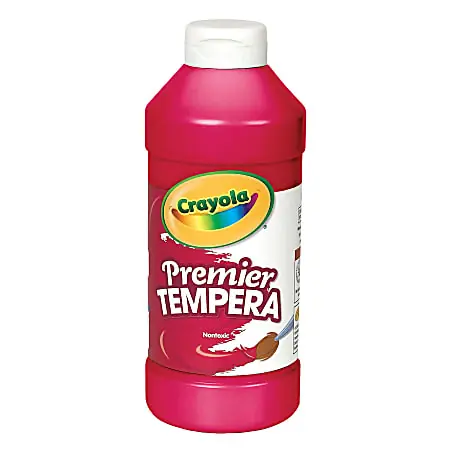 Crayola® Premier Tempera Paint, Red High Quality