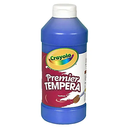 Hot Picks Crayola&reg; Premier Tempera Paint, 16 Oz, Blue