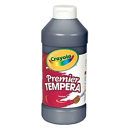 Certified Crayola&reg; Premier Tempera Paint, Black