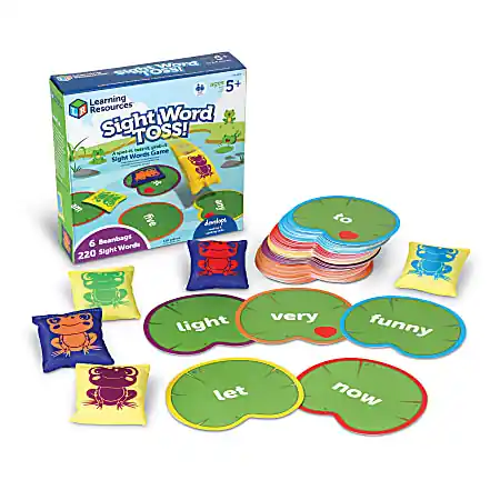 Top Pick Learning Resources Sight Words Toss Game