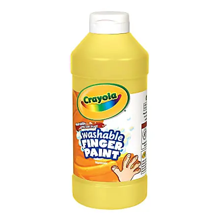 Top Pick Crayola&reg; Washable Finger Paint, 16 Oz., Yellow