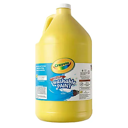 Crayola&reg; Washable Paint, Yellow, Gallon Don’t Miss Out