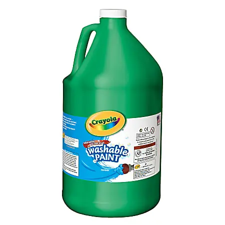 Crayola&reg; Washable Paint, Green, Gallon Buy Online