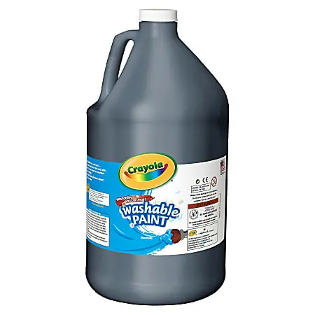 Crayola&reg; Washable Paint, Black, Gallon Don’t Miss Out