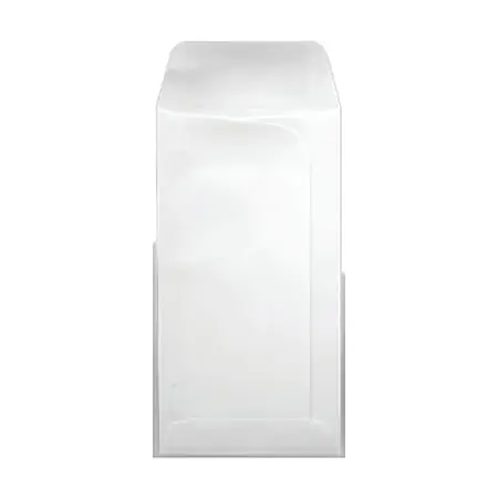 LUX #7 Large Drive-In Banking Envelopes, Peel & Press Closure, White, Pack Of 250 Buy Direct