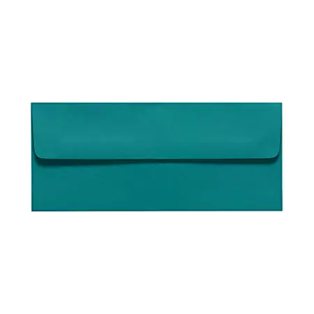 Best Seller LUX #10 Envelopes, Peel & Press Closure, Teal, Pack Of 500
