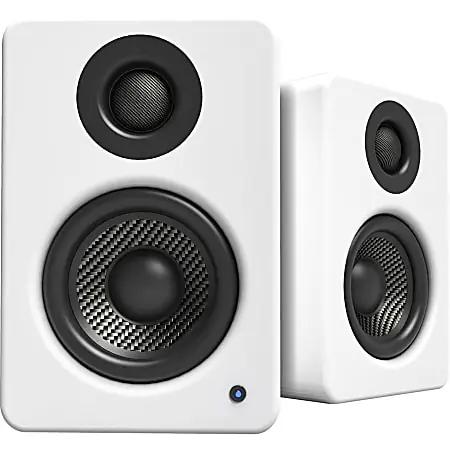 Deal Kanto YU2MW 2.0 Speaker System - 50 W RMS - Matte White - Stand Mountable - Desktop - 80 Hz to 20 kHz - USB - 1 Pack