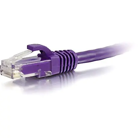 New Release C2G 9 ft Cat6 Snagless UTP Unshielded Network Patch Cable - Purple - 9 ft Category 6 Network Cable- 04029