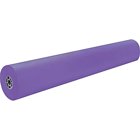 Best Seller Pacon&reg; Rainbow Duo-Finish Kraft Paper Roll, 36" x 1000', Purple
