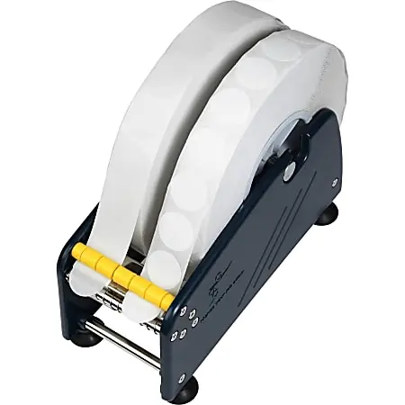 Tatco Adhesive Back Mailing Seals, TCO36200, Round, 1" Diameter, 3" Core, White, 5,000 Per Roll While Supplies Last