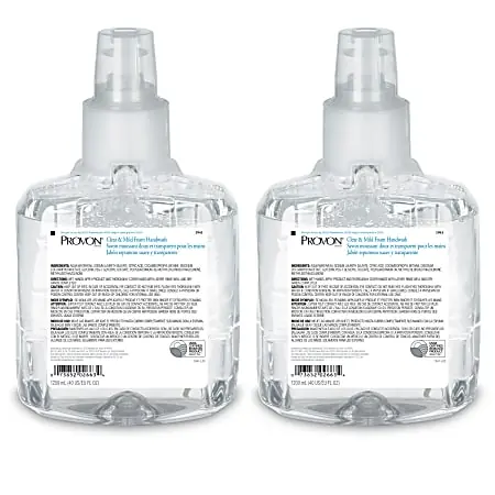 Limited Edition GOJO&reg; PROVON&reg; LTX-12 Clear & Mild Foam Hand Wash Soap, Unscented, 40.5 Oz, Carton Of 2 Refills