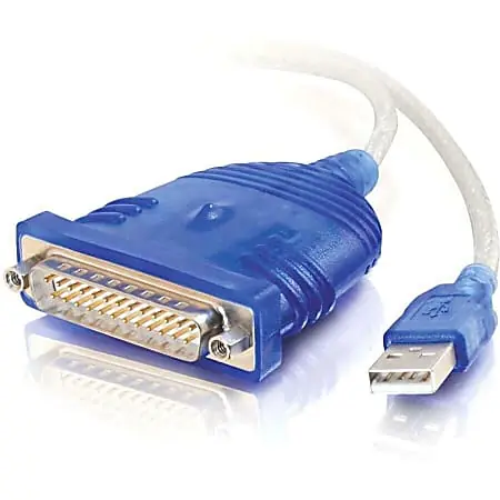 Direct From Manufacturer C2G 6ft USB to DB25 Serial RS232 Adapter Cable - Serial/USB- 22429