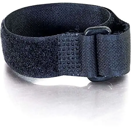 While Supplies Last C2G 11" Hook-and-Loop Cable Management Straps, 12-pack