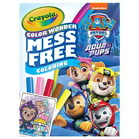 Wholesale Crayola&reg; Color Wonder Mess-Free Coloring Pad & Markers, Paw Patrol