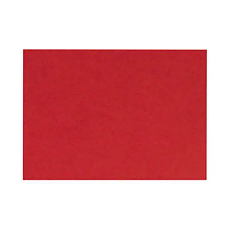 Certified LUX Flat Cards, A1, 3 1/2" x 4 7/8", Ruby Red, Pack Of 500